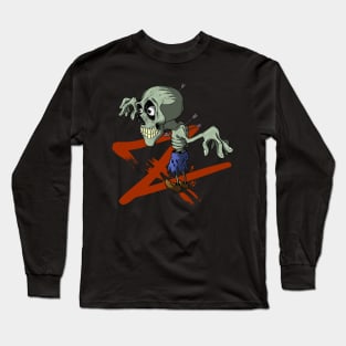 zombie halloween Long Sleeve T-Shirt